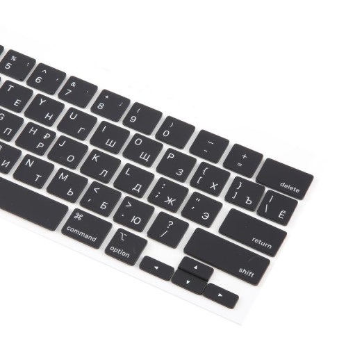 Touches de petite taille pour MacBook A2251, A2289, A2238 et A2338, version US, langue : russe SH4901635-03